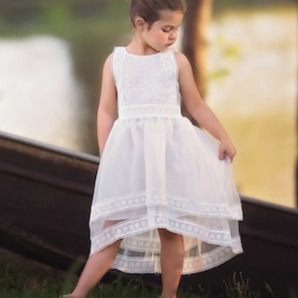 Beautiful white couture dress